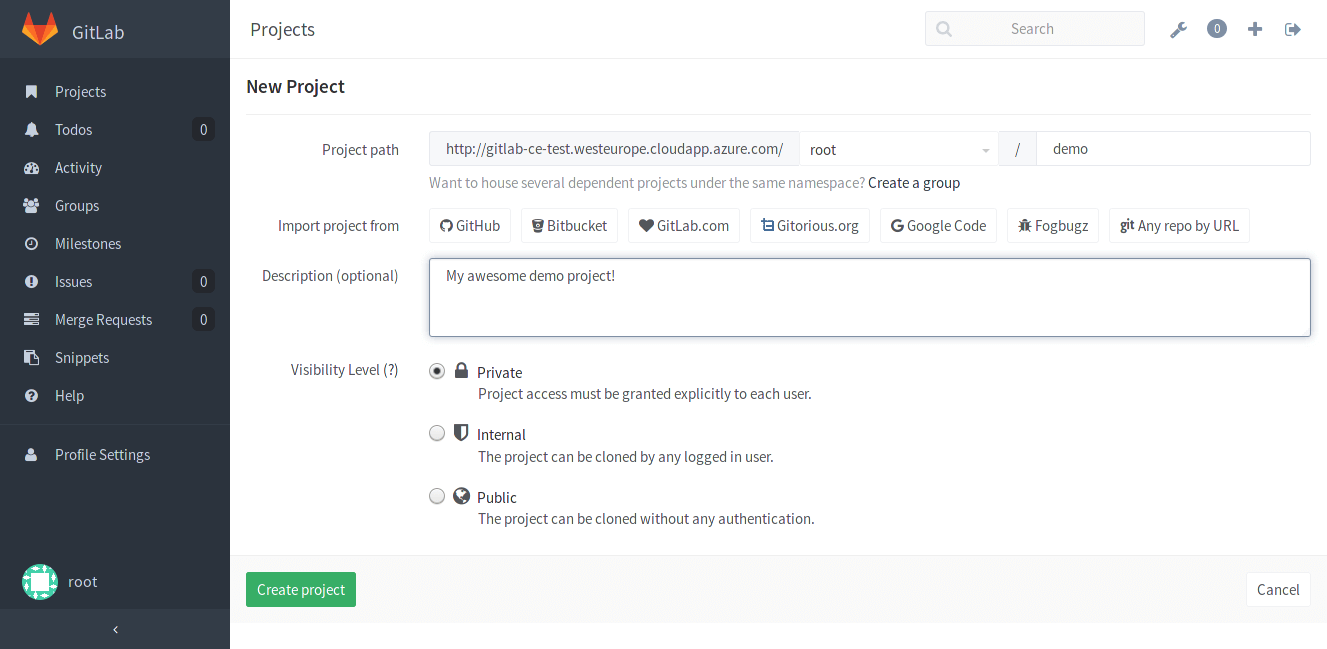 JIRA Self-hosted